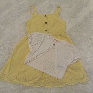 Cat & Jack Girls Dress with Sweater